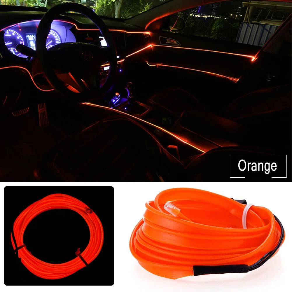 GlowLine™ Interior EL Neon Strip – Transform Your Car Instantly