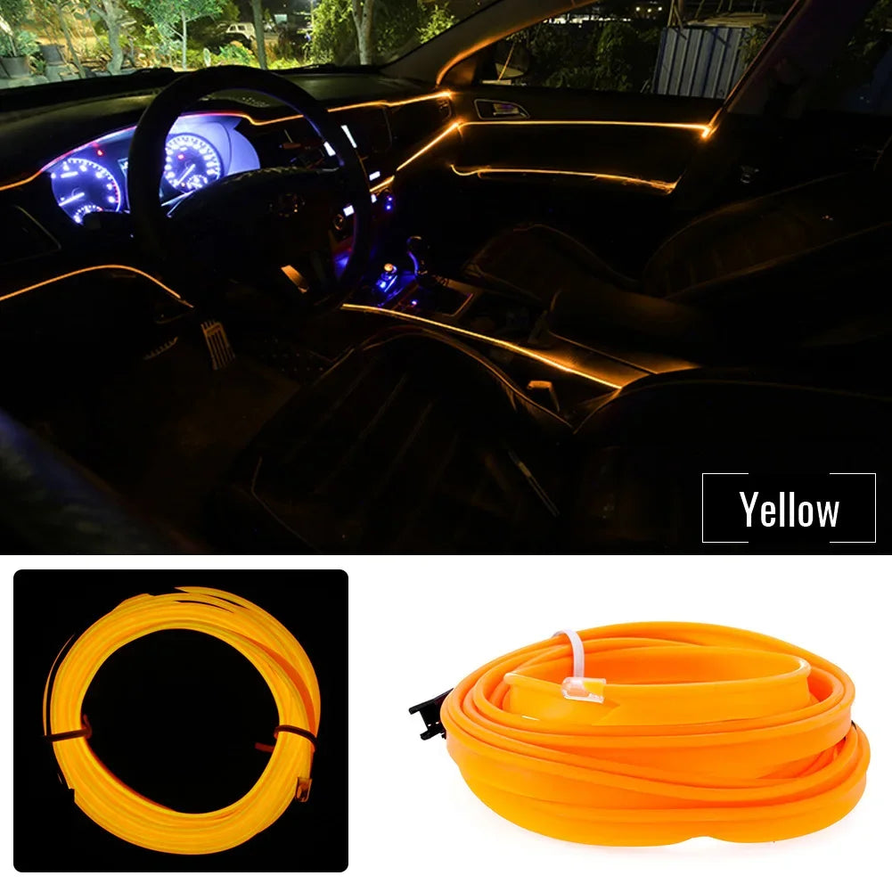 GlowLine™ Interior EL Neon Strip – Transform Your Car Instantly