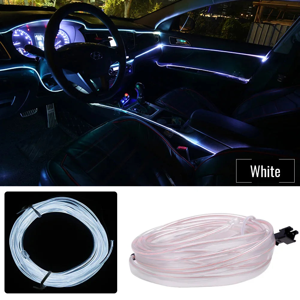 GlowLine™ Interior EL Neon Strip – Transform Your Car Instantly