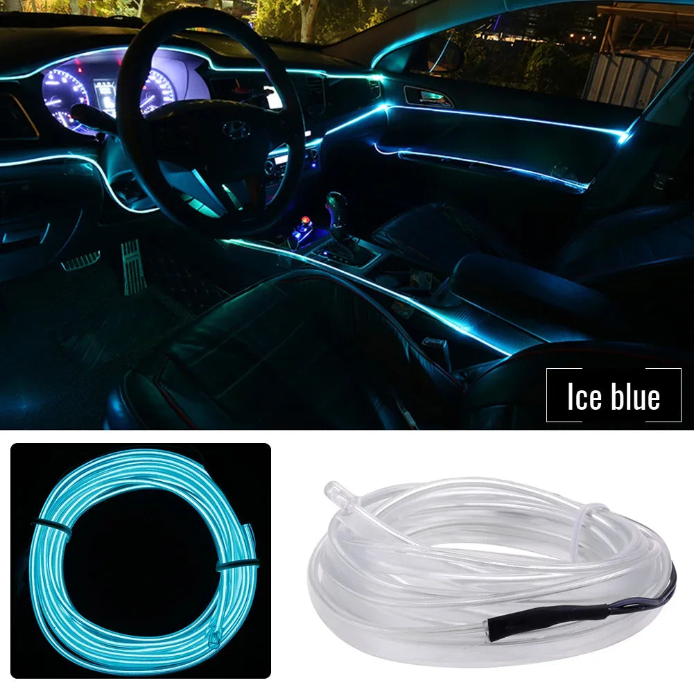 GlowLine™ Interior EL Neon Strip – Transform Your Car Instantly