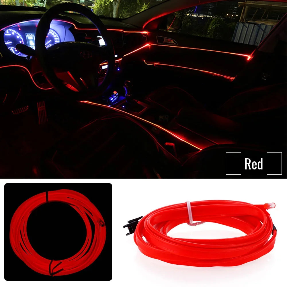 GlowLine™ Interior EL Neon Strip – Transform Your Car Instantly